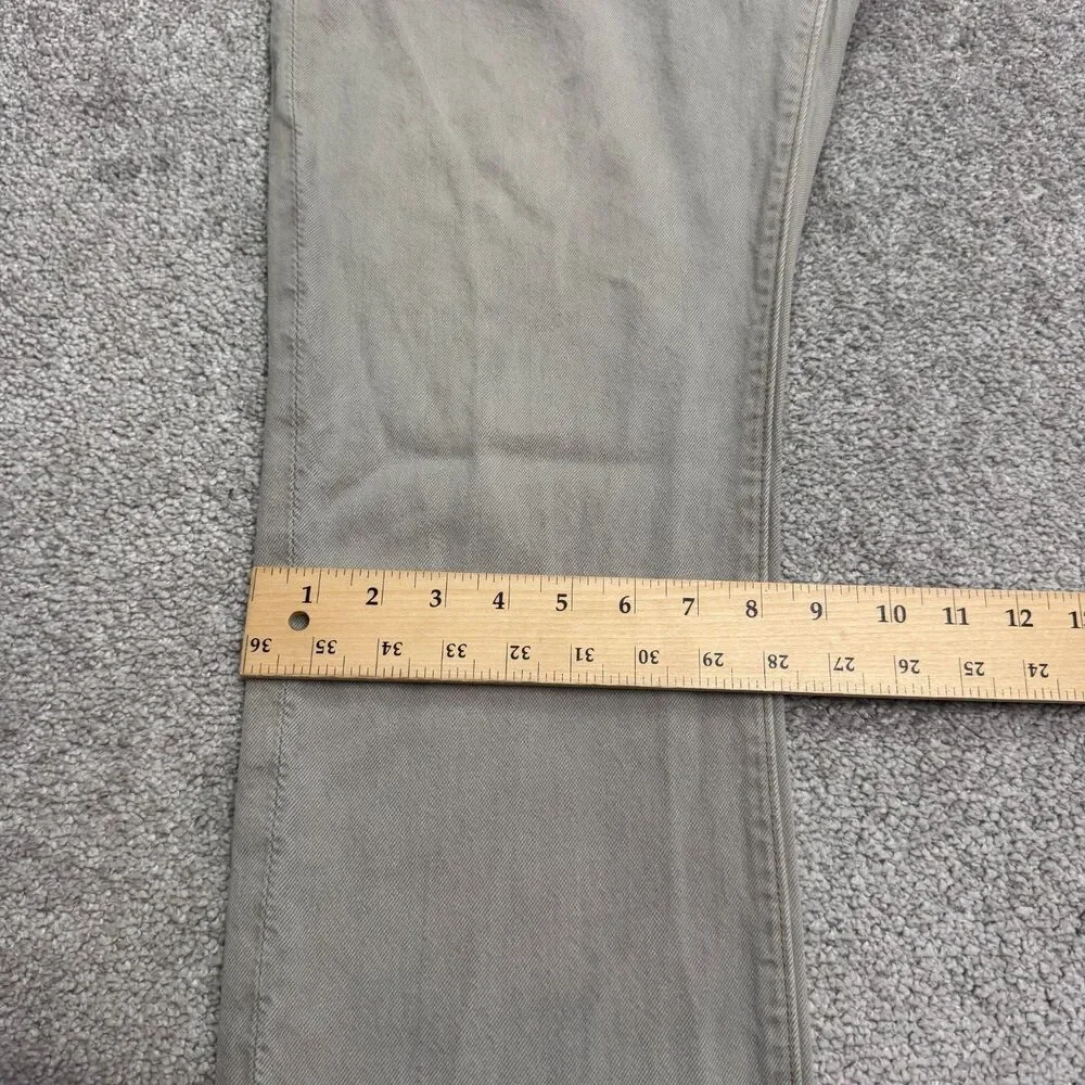 J.Crew Vintage Slim Fit Denim Jeans Mens 33x32 Gray Cotton Straight Leg Casual
